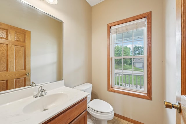936 Waterford Way, Jordan, MN 55352 - half bath featuring toilet and vanity