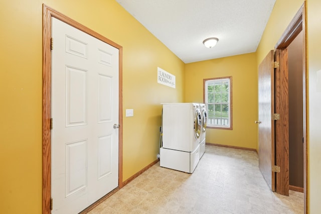 936 Waterford Way, Jordan, MN 55352 - washroom with washer and dryer and light floors