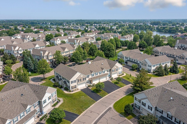 1471 111th Dr NE Unit B, Blaine, MN 55449 - aerial view of residential area featuring a large body of water