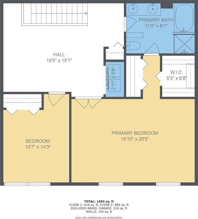 1471 111th Dr NE Unit B, Blaine, MN 55449 - view of room layout