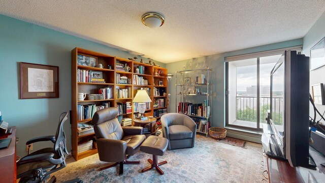 600 4th St SW Unit 401, Rochester, MN 55902 - office space featuring wood finished floors and a textured ceiling