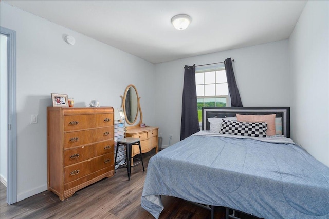 E633 950th Ave, Stanton Twp, WI 54734 - bedroom with wood finished floors and baseboards