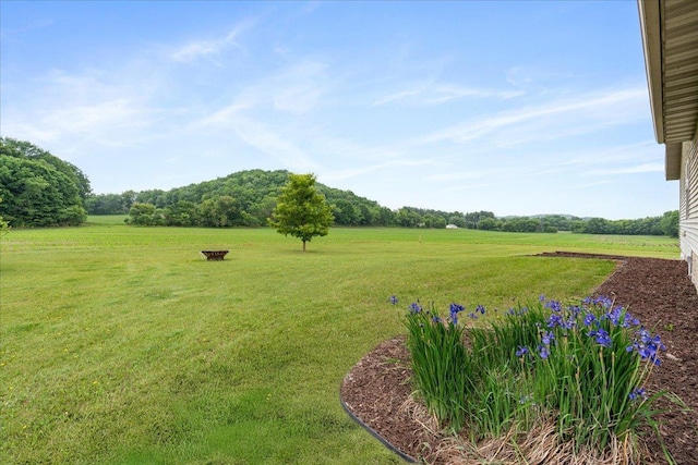 E633 950th Ave, Stanton Twp, WI 54734 - view of green lawn with a view of rural / pastoral area