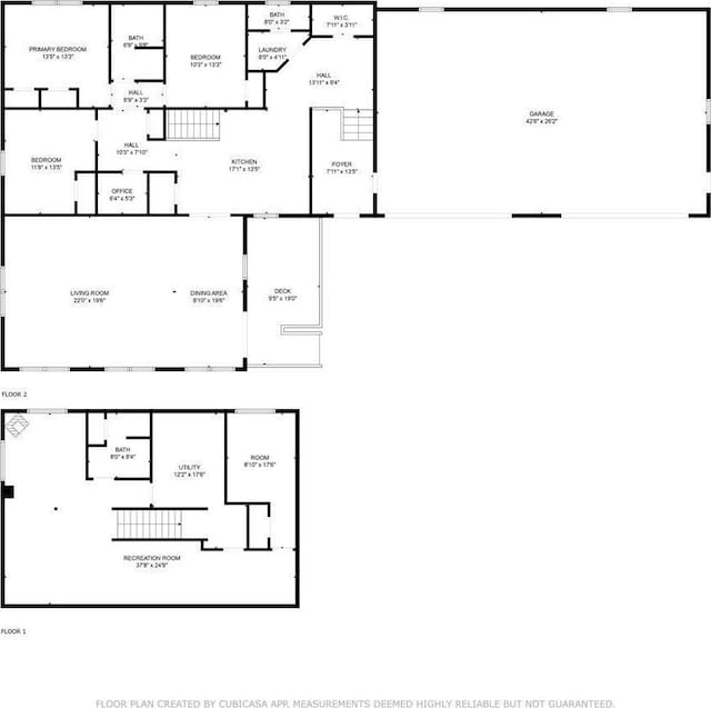 E633 950th Ave, Stanton Twp, WI 54734 - view of room layout