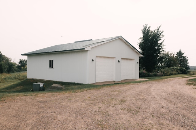 2834 150th St, Luck, WI 54837 - view of detached garage