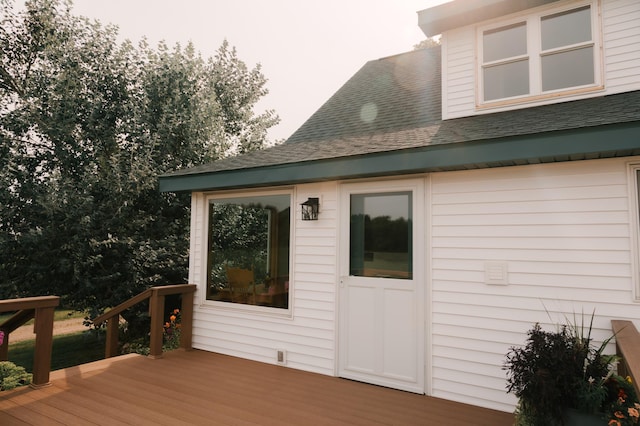 2834 150th St, Luck, WI 54837 - view of wooden terrace