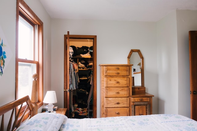 2834 150th St, Luck, WI 54837 - bedroom with a walk in closet and a closet