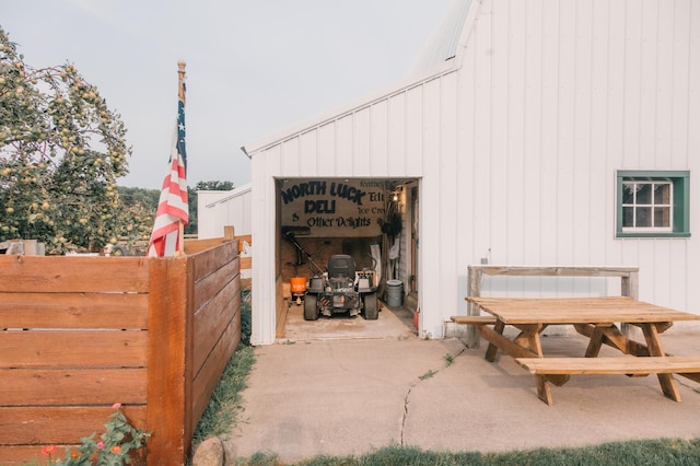2834 150th St, Luck, WI 54837 - detached garage with driveway