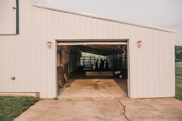 2834 150th St, Luck, WI 54837 - view of garage