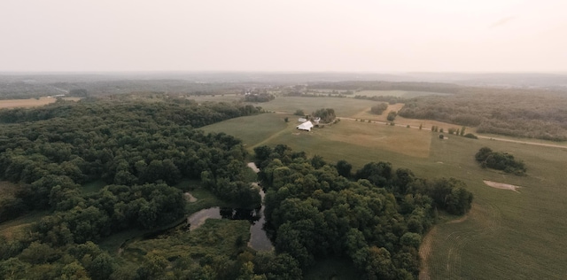 2834 150th St, Luck, WI 54837 - aerial view of property and surrounding area with rural landscape