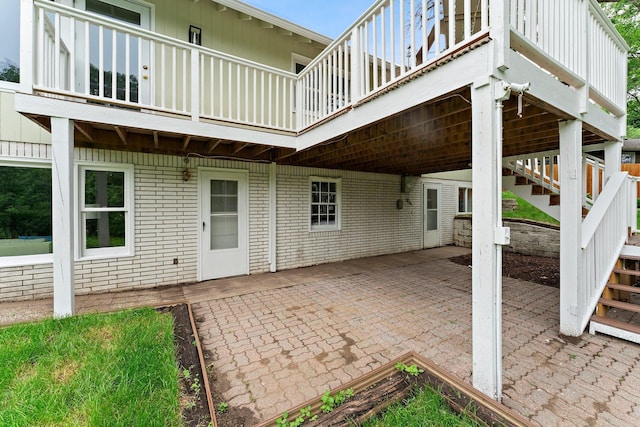 715 Forest Dale Rd, New Brighton, MN 55112 - patio / terrace with a patio area and stairway