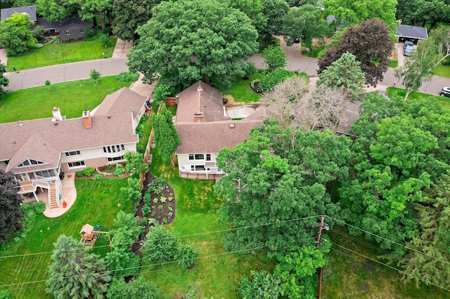 715 Forest Dale Rd, New Brighton, MN 55112 - aerial view of property and surrounding area