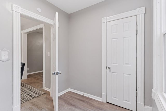 59 Winnipeg Ave, Saint Paul, MN 55117 - corridor featuring wood finished floors and baseboards