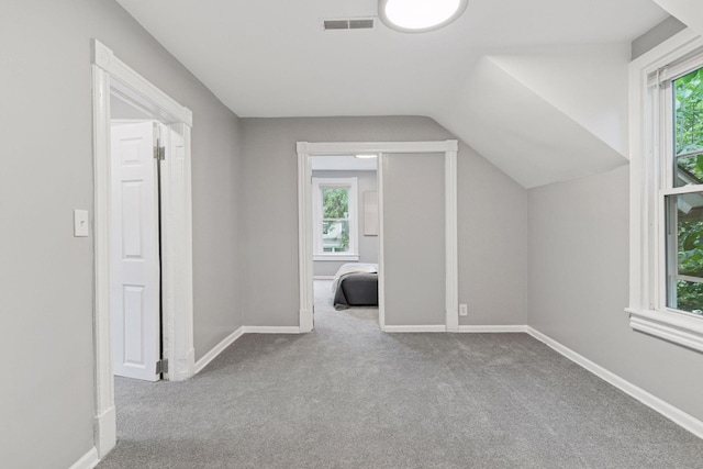 59 Winnipeg Ave, Saint Paul, MN 55117 - additional living space featuring carpet flooring and vaulted ceiling