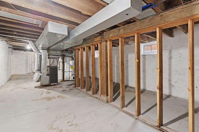 59 Winnipeg Ave, Saint Paul, MN 55117 - basement with heating unit and gas water heater