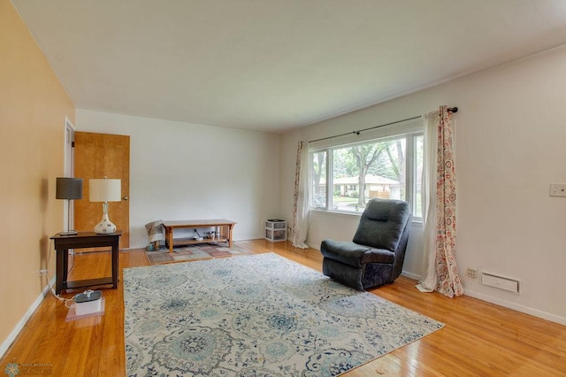 1021 1st St S, Moorhead, MN 56560 - living area with wood finished floors and baseboards