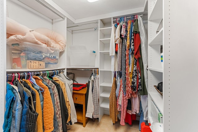 500 Cartway Rd, Champlin, MN 55316 - spacious closet with tile patterned flooring