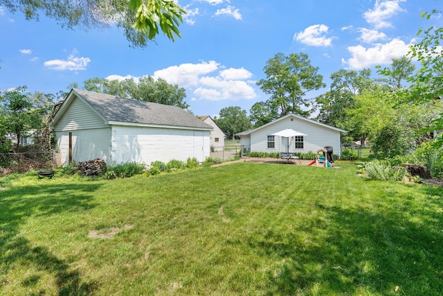500 Cartway Rd, Champlin, MN 55316 - view of yard featuring a patio area