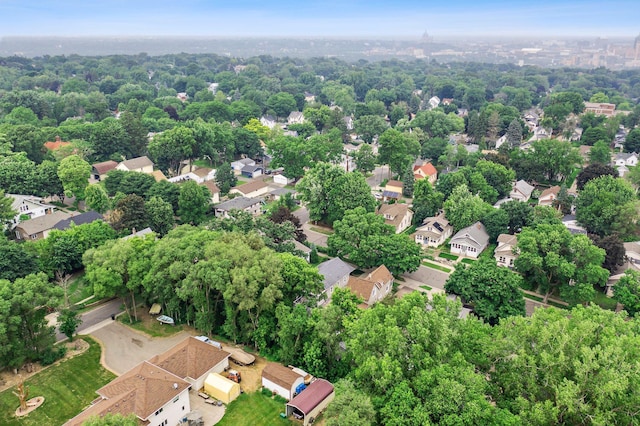 242 Winona St W, West Saint Paul, MN 55118 - aerial view of property and surrounding area with nearby suburban area