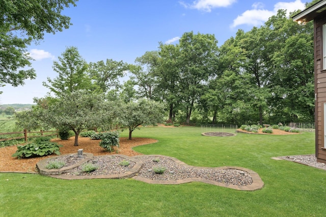 6300 78th Ln, Greenfield, MN 55357 - view of yard with an outdoor fire pit