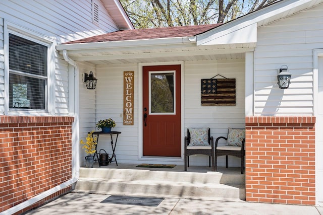 6676 Jason Ave NE, Monticello, MN 55362 - property entrance with covered porch and brick siding