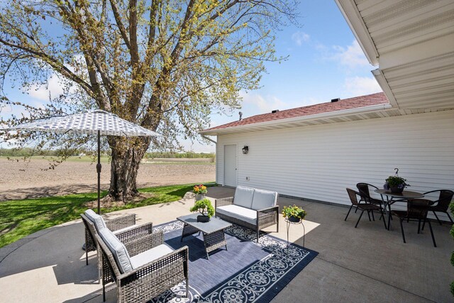 6676 Jason Ave NE, Monticello, MN 55362 - view of patio / terrace featuring an outdoor living space