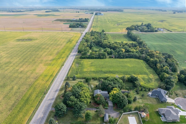 20206 Monks Ave, Mankato, MN 56001 - aerial view of property's location with rural landscape and extensive farmland