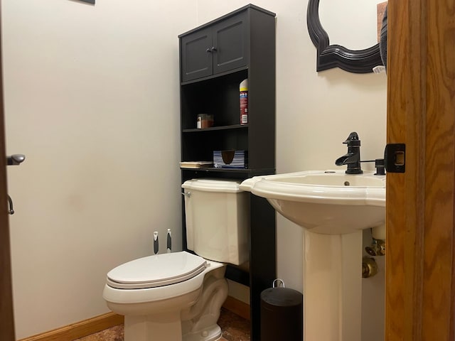 26780 Packard St NE, Athens Twp, MN 55040 - bathroom with toilet and baseboards