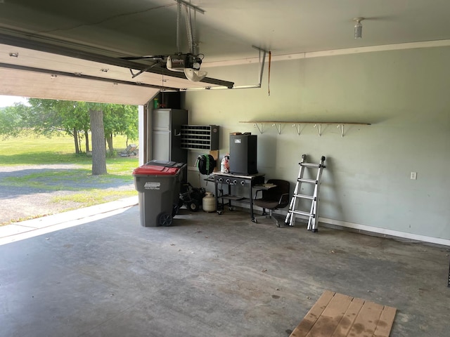 26780 Packard St NE, Athens Twp, MN 55040 - garage featuring a garage door opener