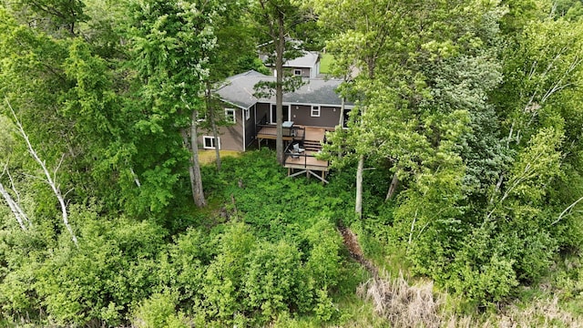 695 Pine Lake Ln, Bone Lake Twp, WI 54837 - view of subject property