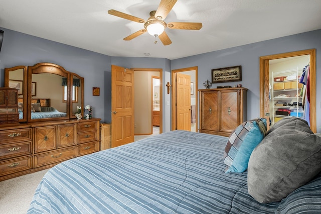 9855 Kadler Ave NE, Otsego, MN 55362 - carpeted bedroom with ceiling fan