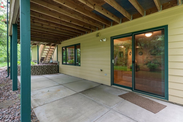 9855 Kadler Ave NE, Otsego, MN 55362 - view of patio / terrace with stairway