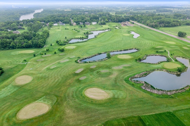9855 Kadler Ave NE, Otsego, MN 55362 - aerial overview of property's location with a nearby body of water and a local golf course