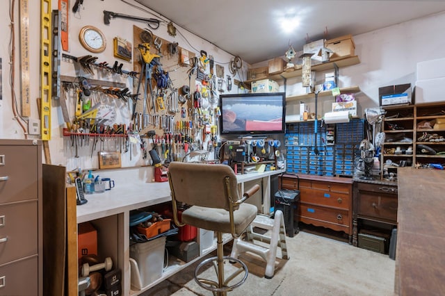 9855 Kadler Ave NE, Otsego, MN 55362 - office area featuring a workshop area