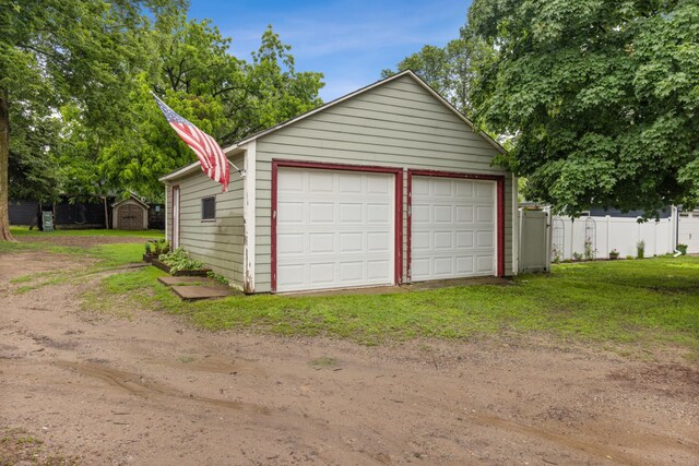 13805 Central Ave, Becker, MN 55308 - view of detached garage