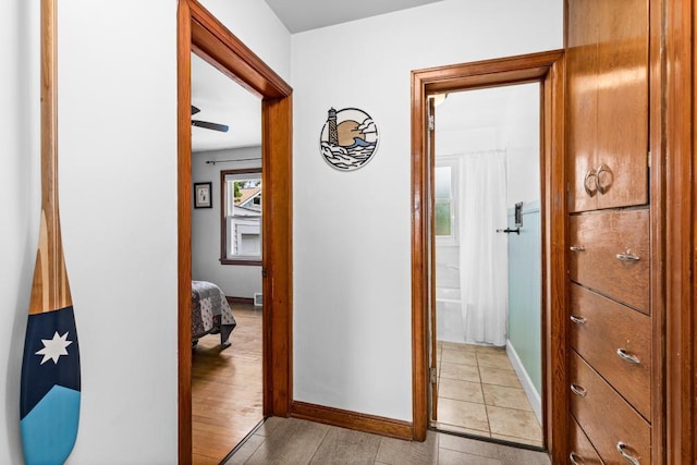 28 16th St, Cloquet, MN 55720 - hallway with baseboards
