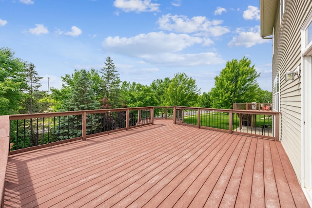 6773 Urbandale Ln N, Maple Grove, MN 55311 - view of wooden deck