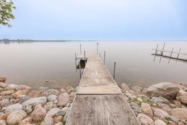 17 Lake St, Osakis, MN 56360 - dock area featuring a water view