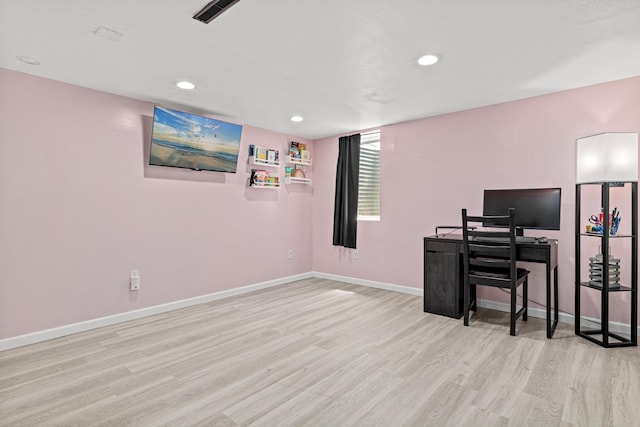 957 Hall Ave W, Saint Paul, MN 55118 - office space featuring light wood finished floors and recessed lighting