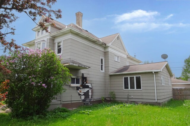 2332 7th St, Superior, WI 54880 - back of house featuring a chimney