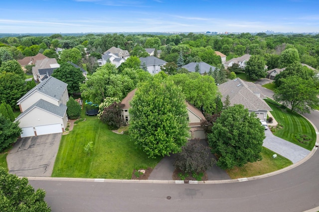 3933 Donegal Way, Eagan, MN 55122 - aerial perspective of suburban area