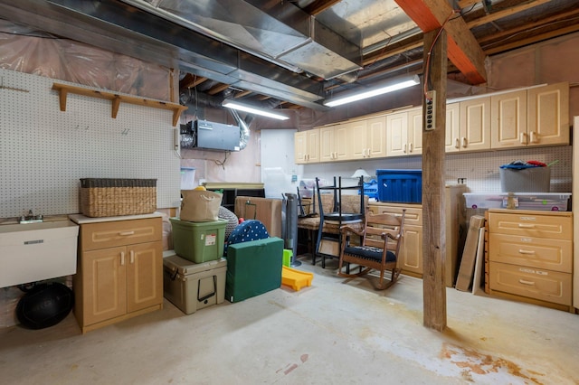 3933 Donegal Way, Eagan, MN 55122 - unfinished basement with a sink