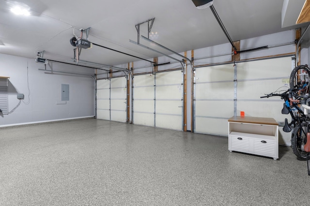 3933 Donegal Way, Eagan, MN 55122 - garage with a garage door opener and electric panel