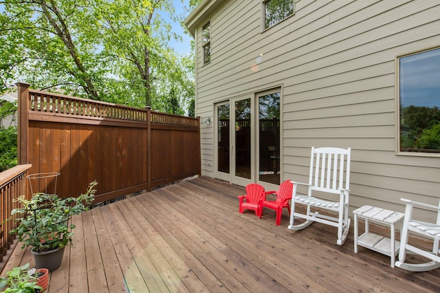 3933 Donegal Way, Eagan, MN 55122 - view of wooden terrace