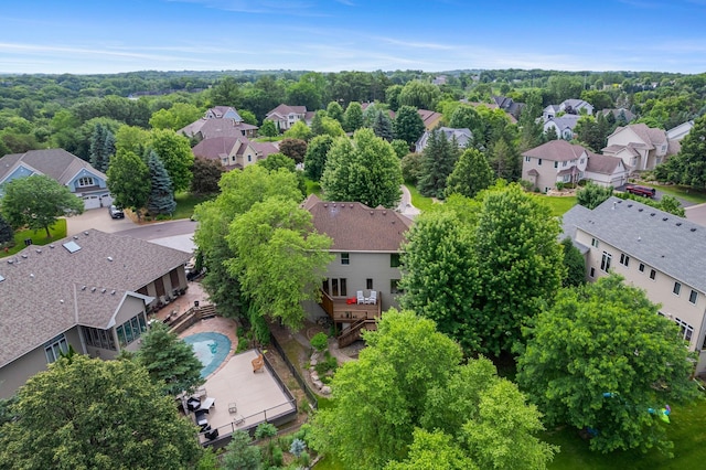 3933 Donegal Way, Eagan, MN 55122 - aerial perspective of suburban area