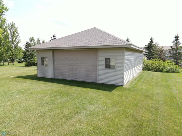 633 Leonards Way, Argusville, ND 58005 - view of detached garage