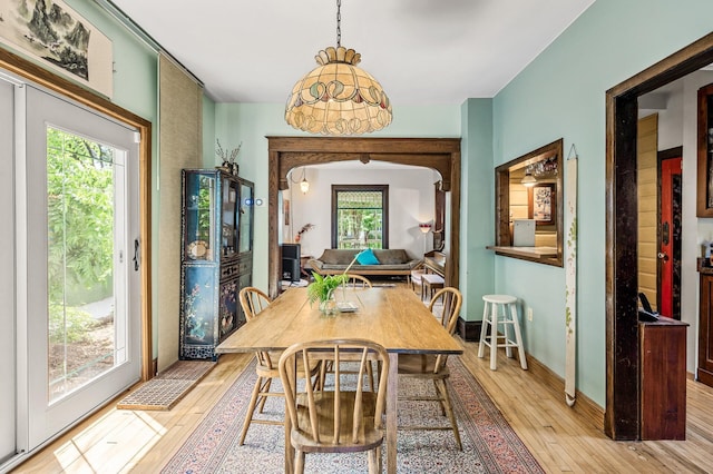 3231 41st Ave S, Minneapolis, MN 55406 - dining room featuring light wood finished floors