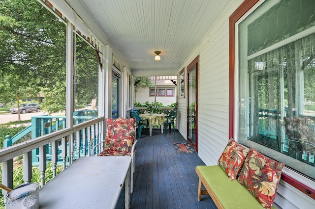3231 41st Ave S, Minneapolis, MN 55406 - view of wooden porch