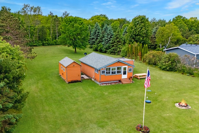 12833 Twilight Rd, South Harbor Twp, MN 56359 - view of subject property featuring a heavily wooded area