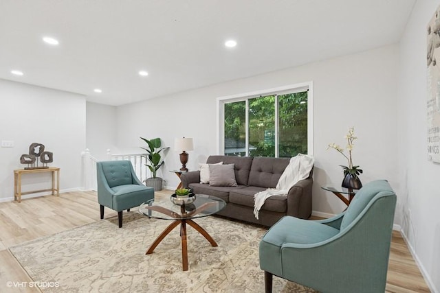 9019 Idaho Ave N, Brooklyn Park, MN 55445 - living room with light wood finished floors and recessed lighting